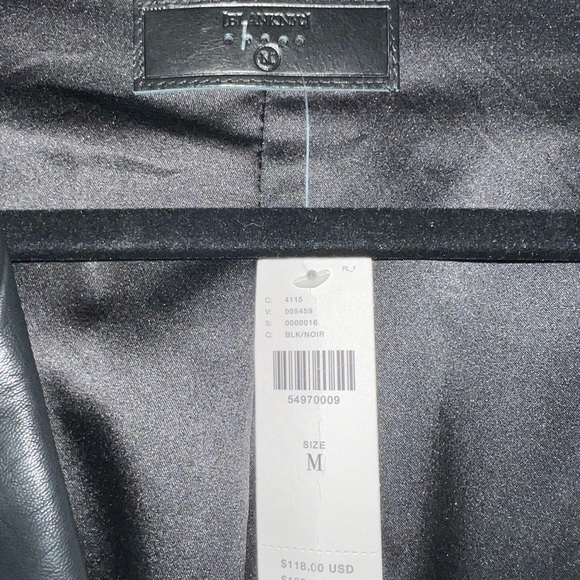 NWT BlankNYC faux leather double breasted blazer - M - Picture 6 of 6